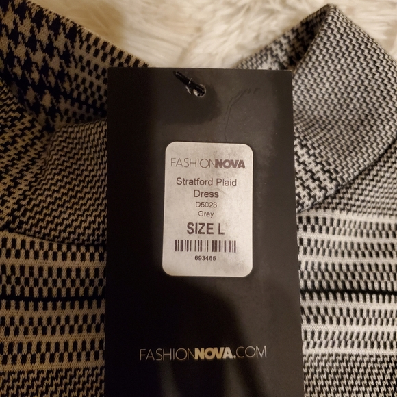 Straford Plad Dress - Picture 6 of 8